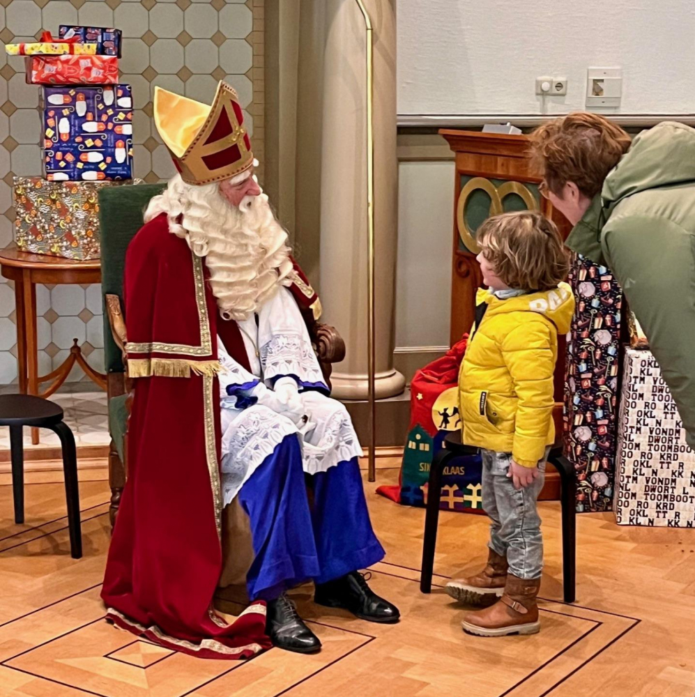 Op bezoek bij Sinterklaas in het Purmerends Museum